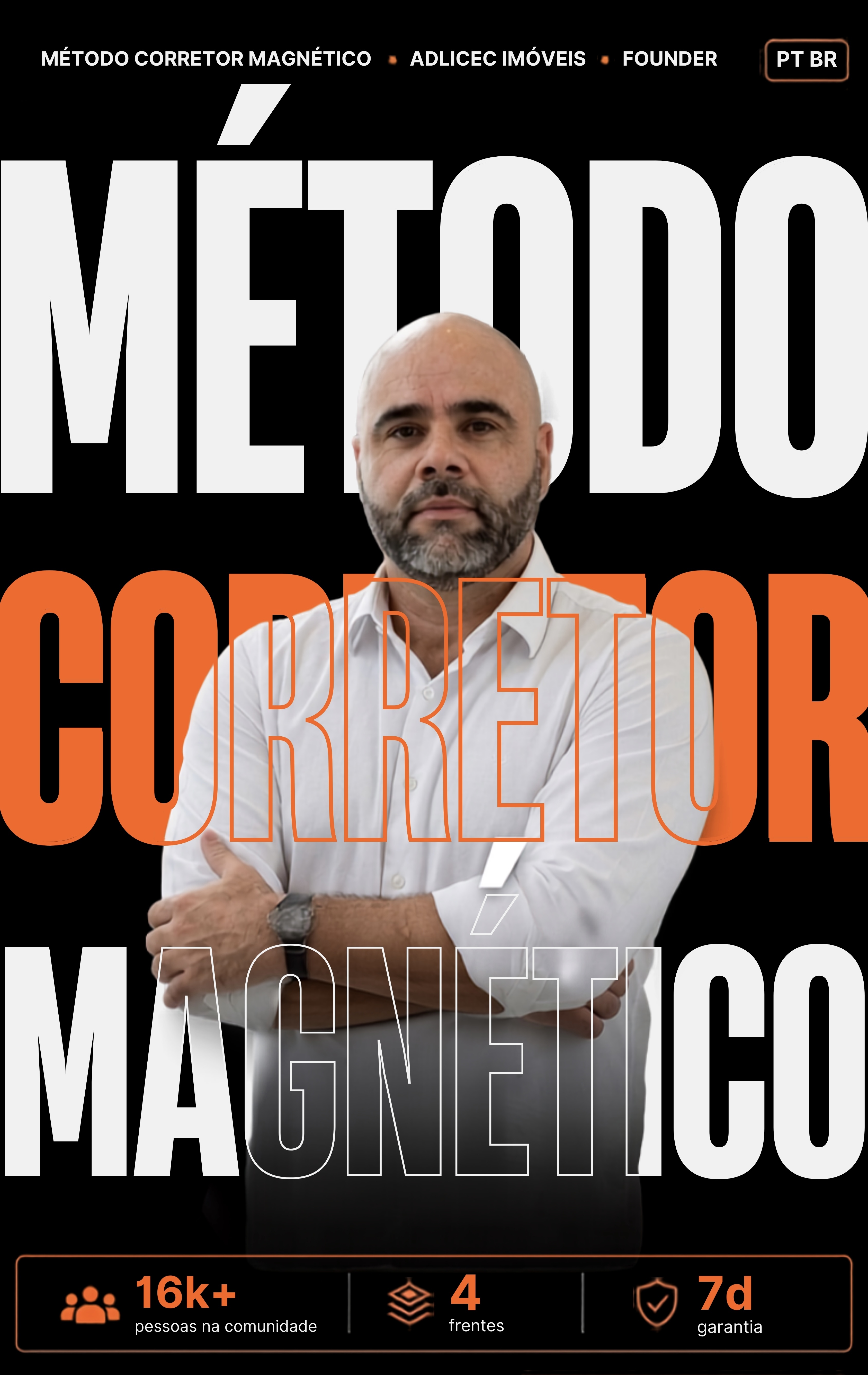 Capa oficial do Desafio Método Corretor Magnético